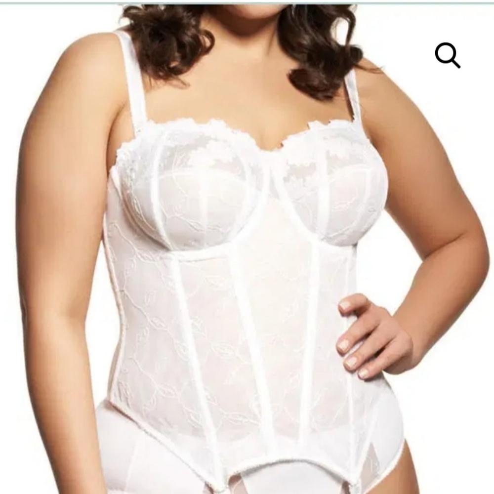 Elomi Basque strapless / convertible corset 40G